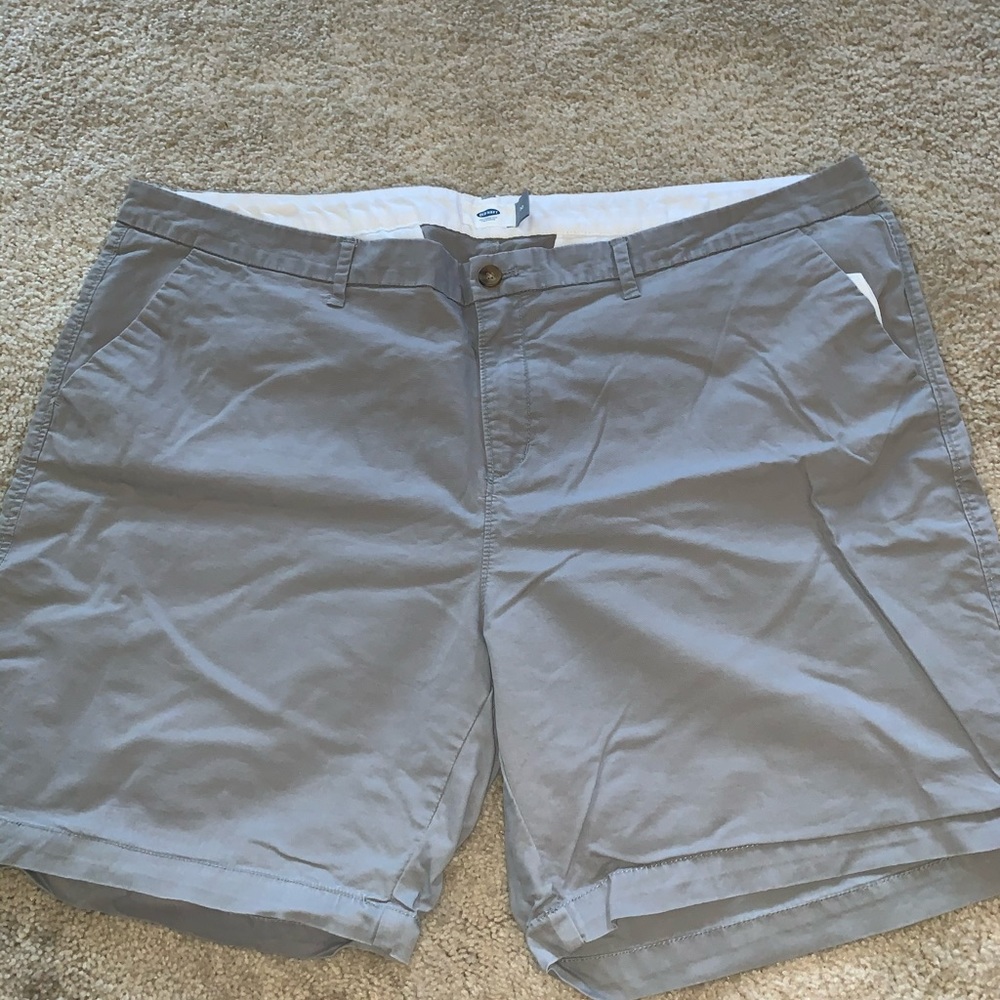 Grey Kaki Shorts